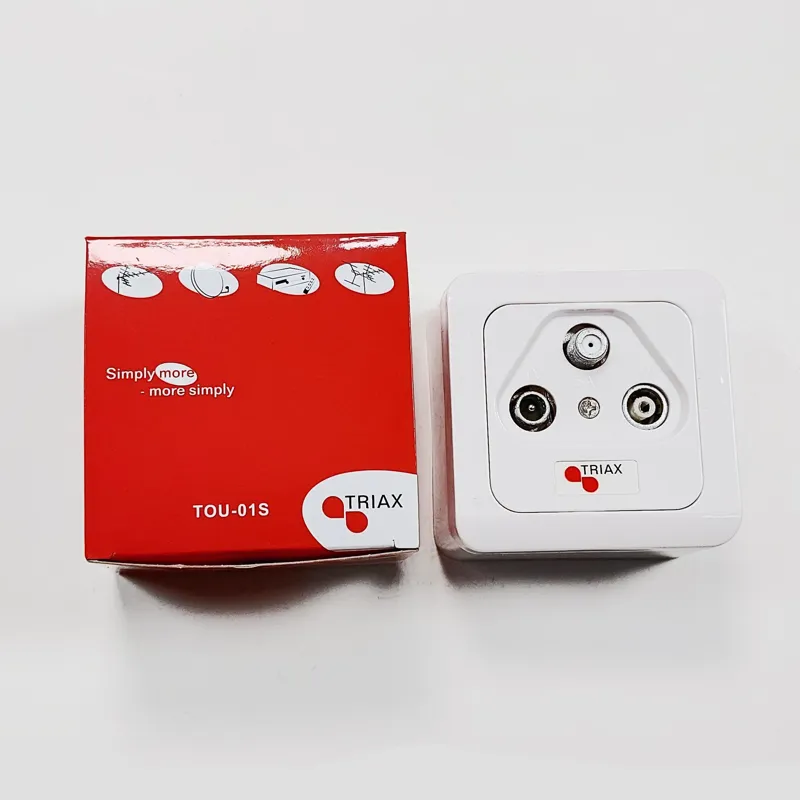 پریز فیش آنتن مرکزی برند TRIAX مدل TOU-01S