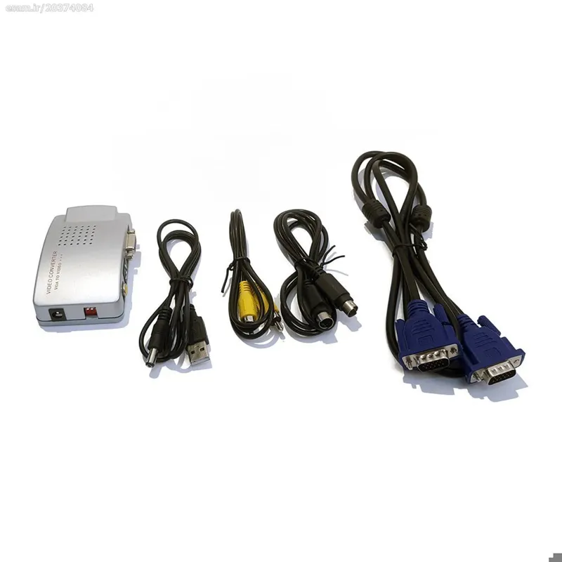 مبدل VGA به AV و S-Video مدل FY-1301
