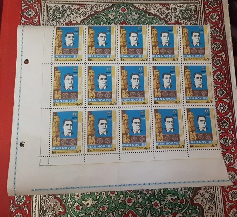  بلوک تمبر ریس جمهور شوروی