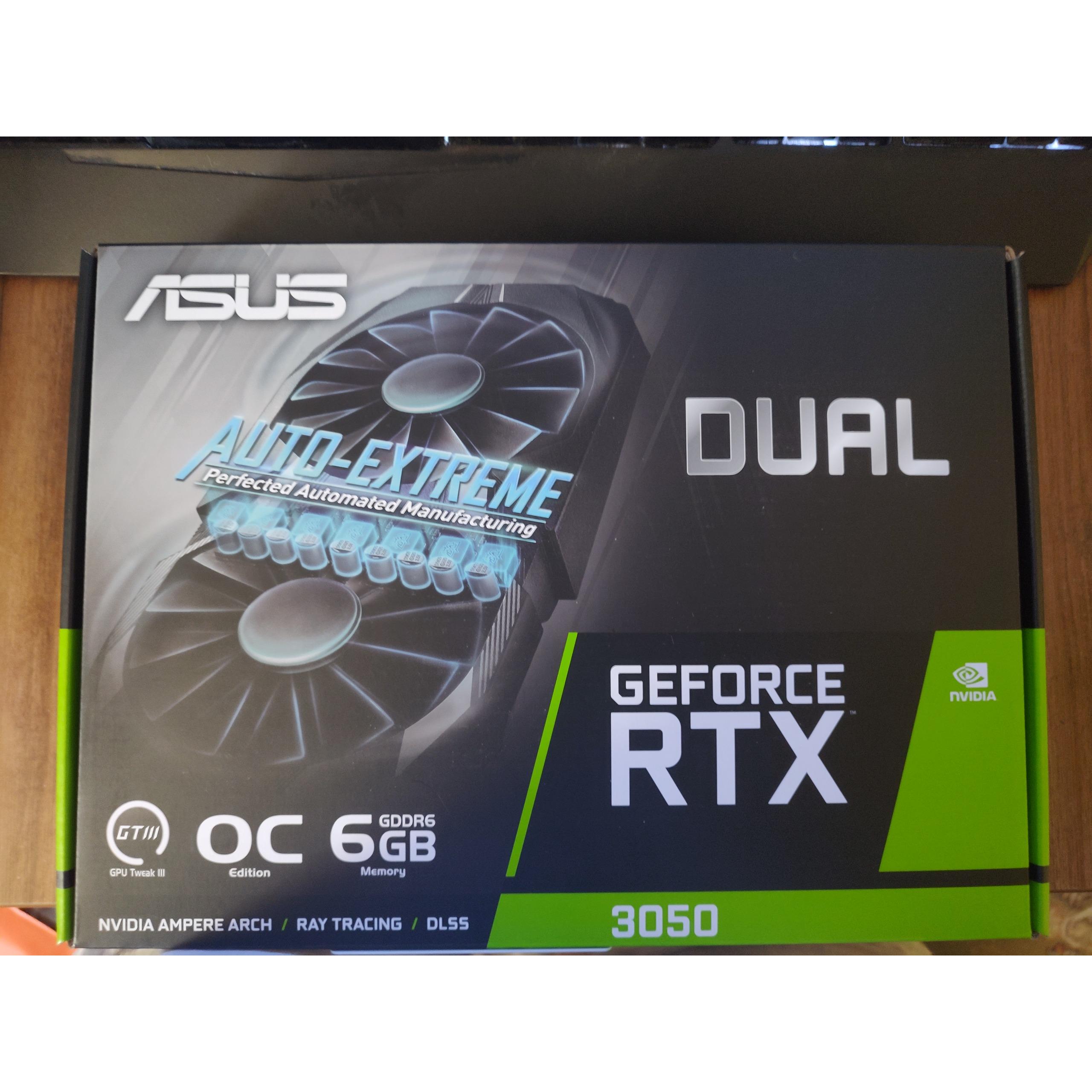 کارت گرافیک Asus dual rtx 3050 oc 6gb
