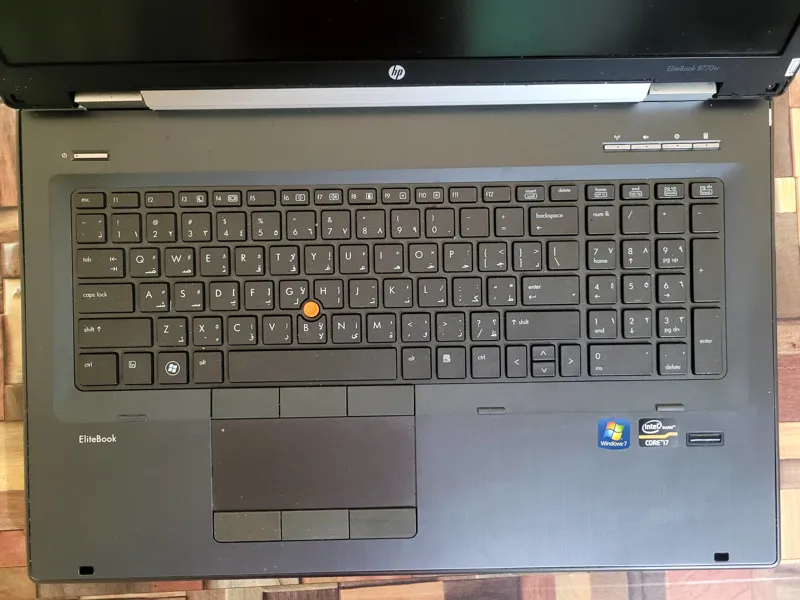 لپ تاپ صنعتی hp 8770w