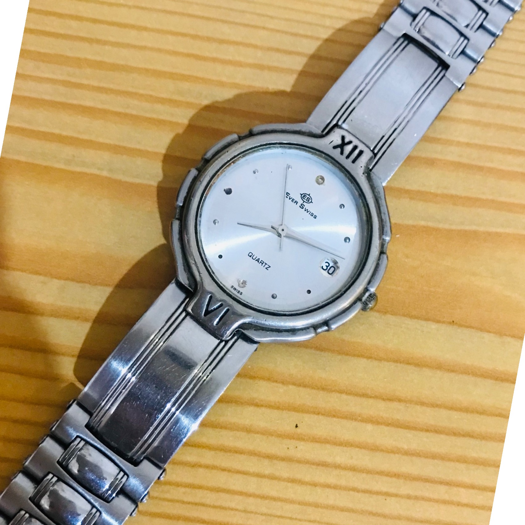 ساعت مچی مردانه کوارتز اصل سویس