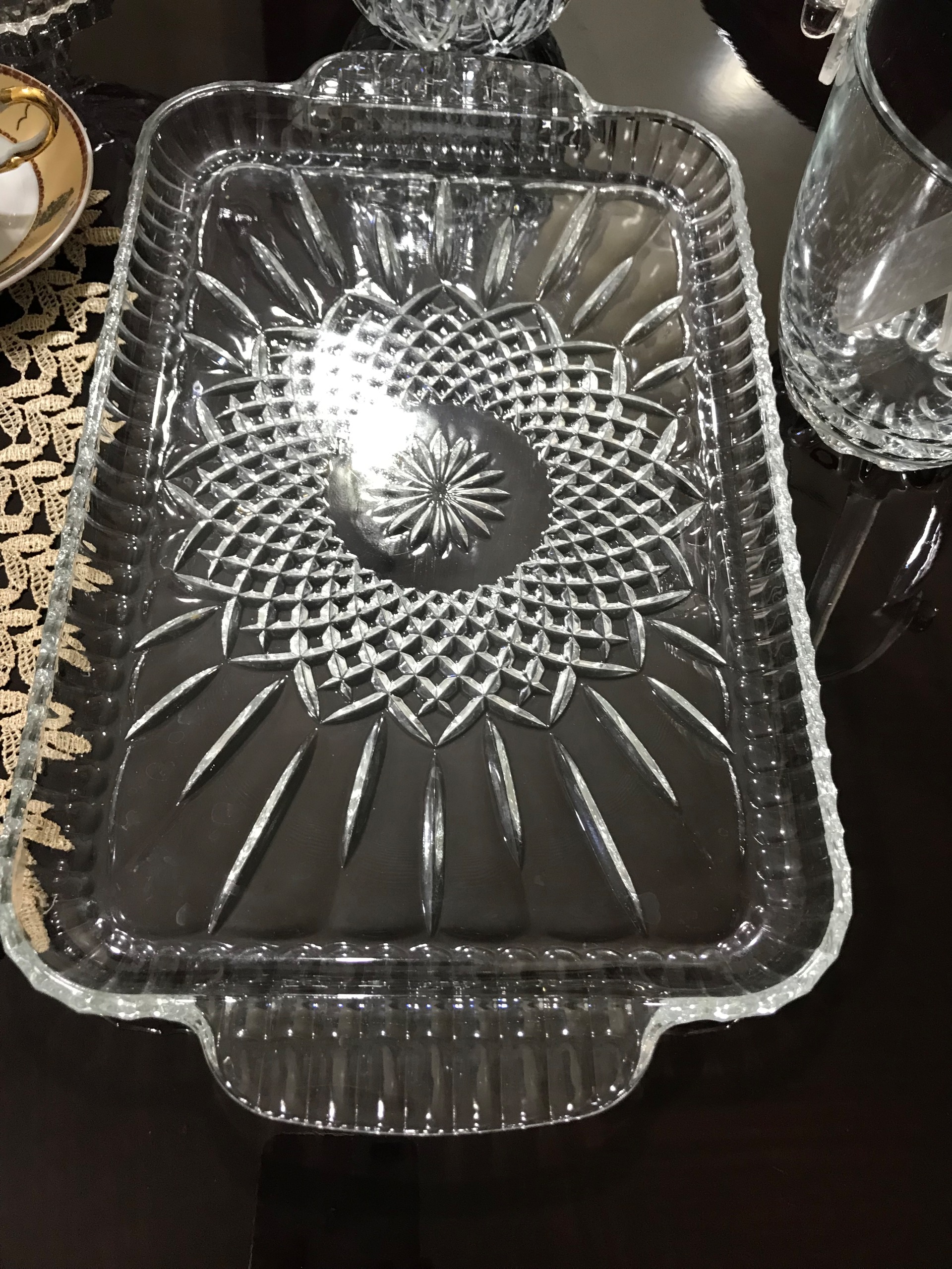 سینی کریستال سوگا ژاپن شبک و زیبا