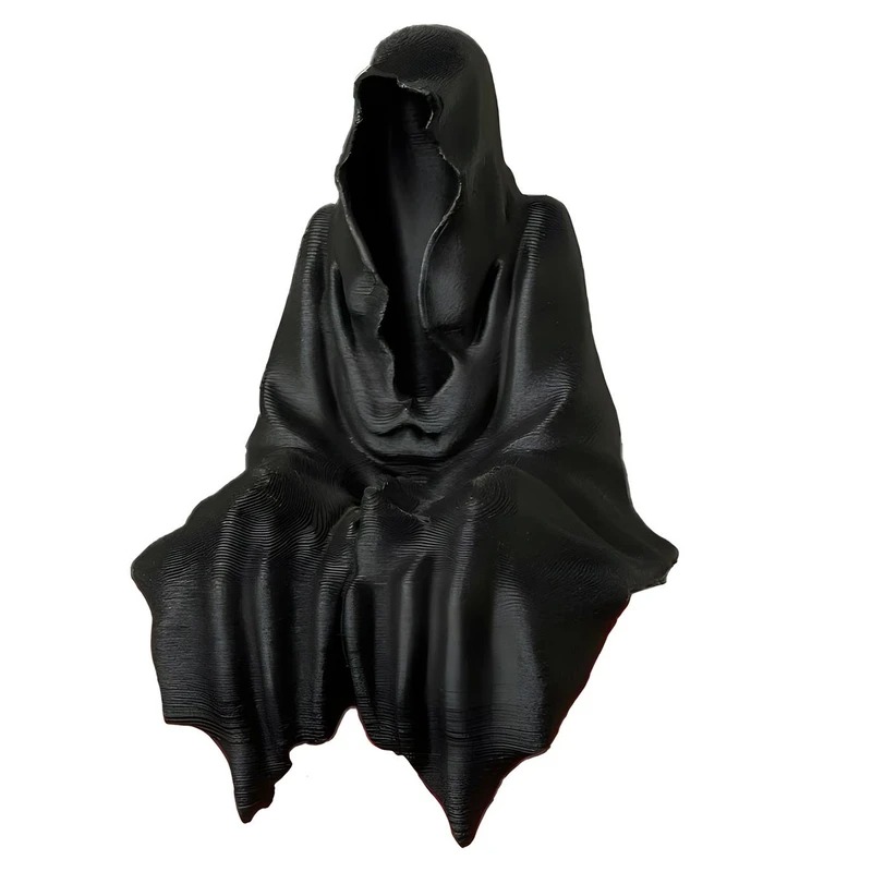 مجسمه شبح نشسته