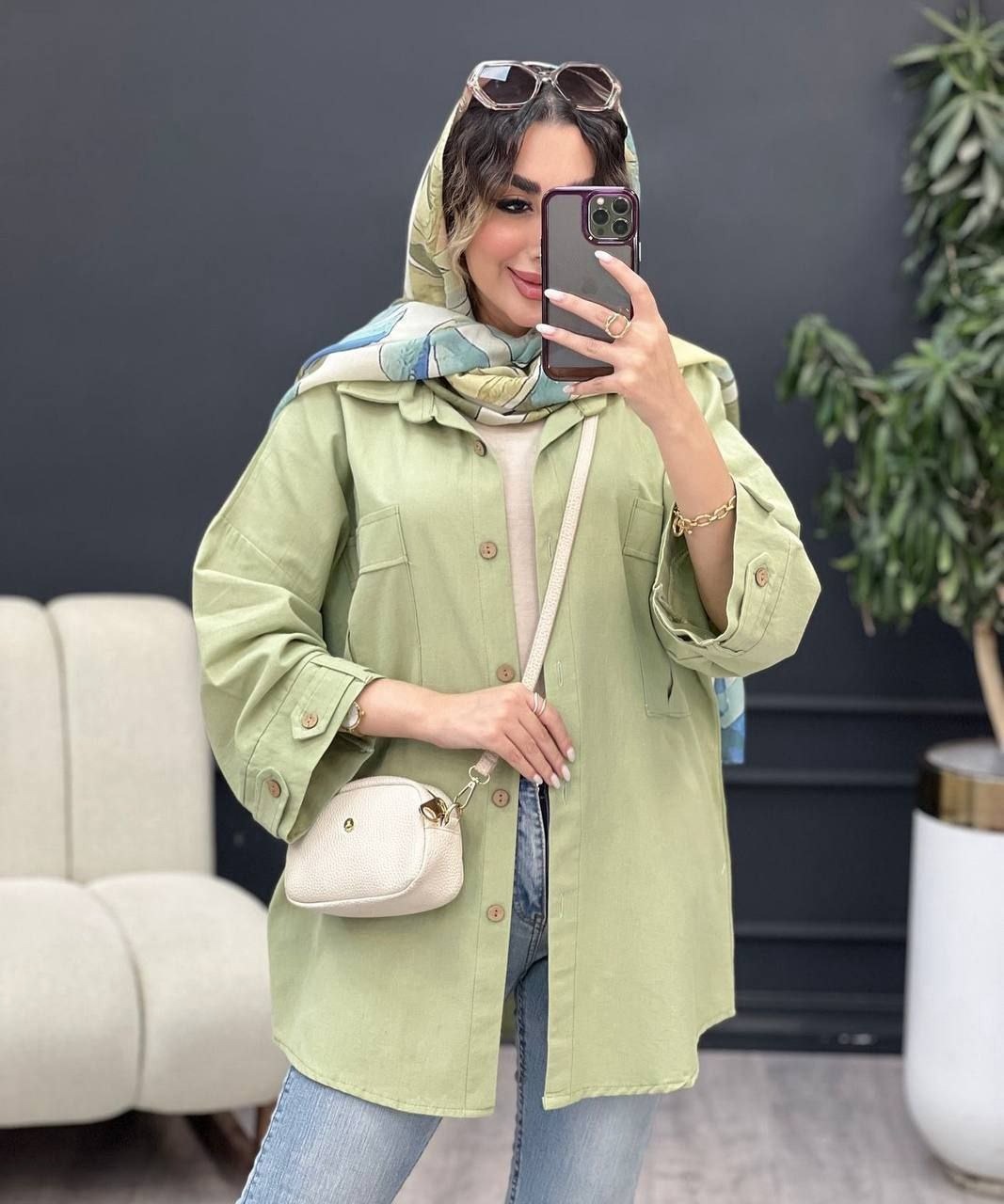 شومیز پارچه لینن