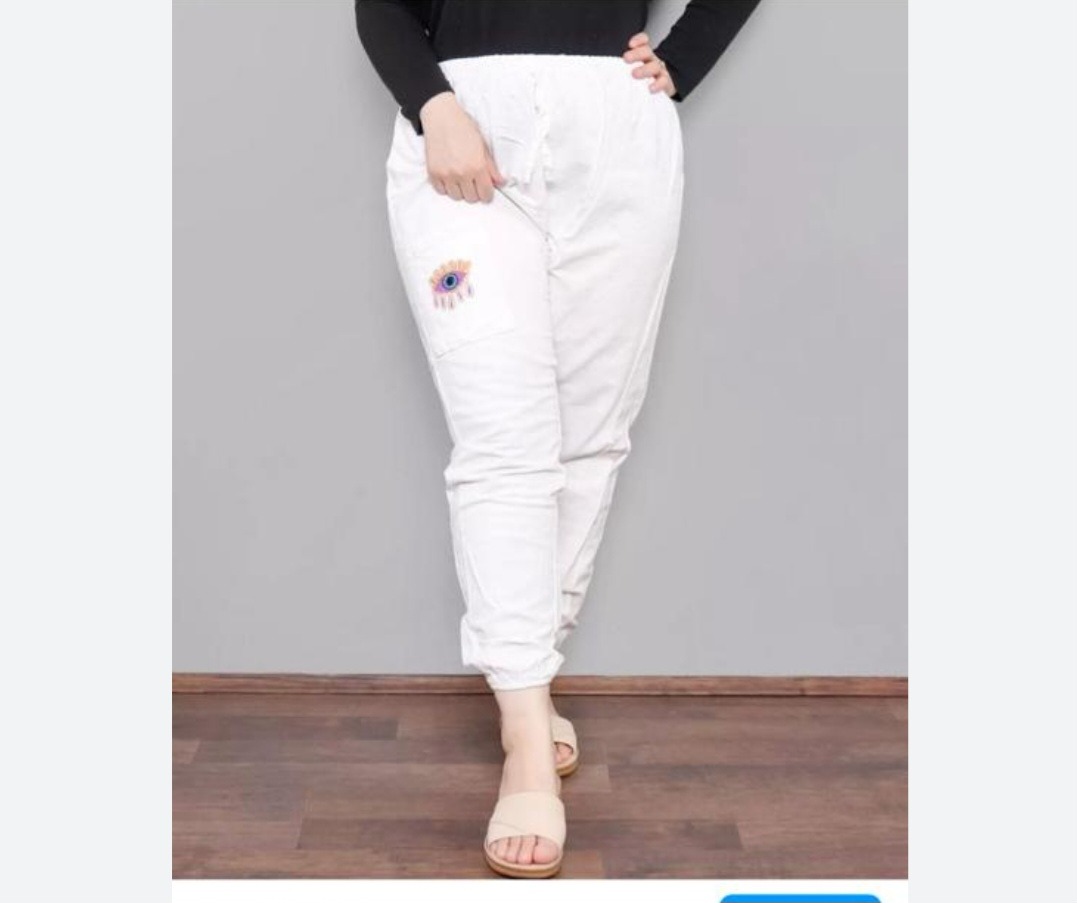 شلوار الیاف کنفی کیفیت بالا بدن نمانیست