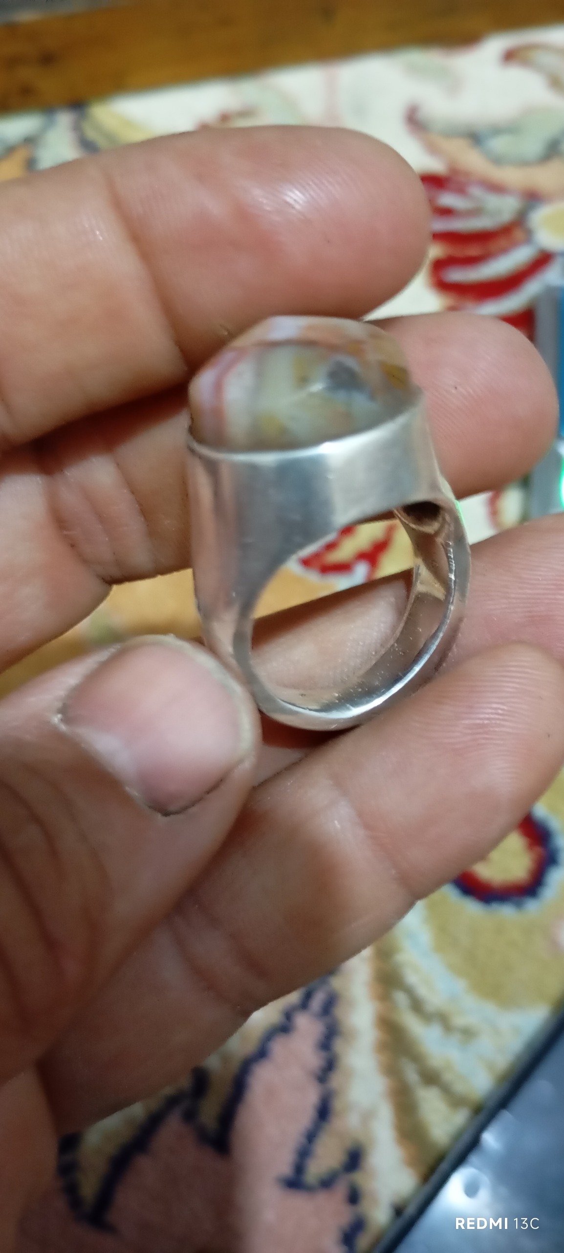 انگشتر نقره قدیمی