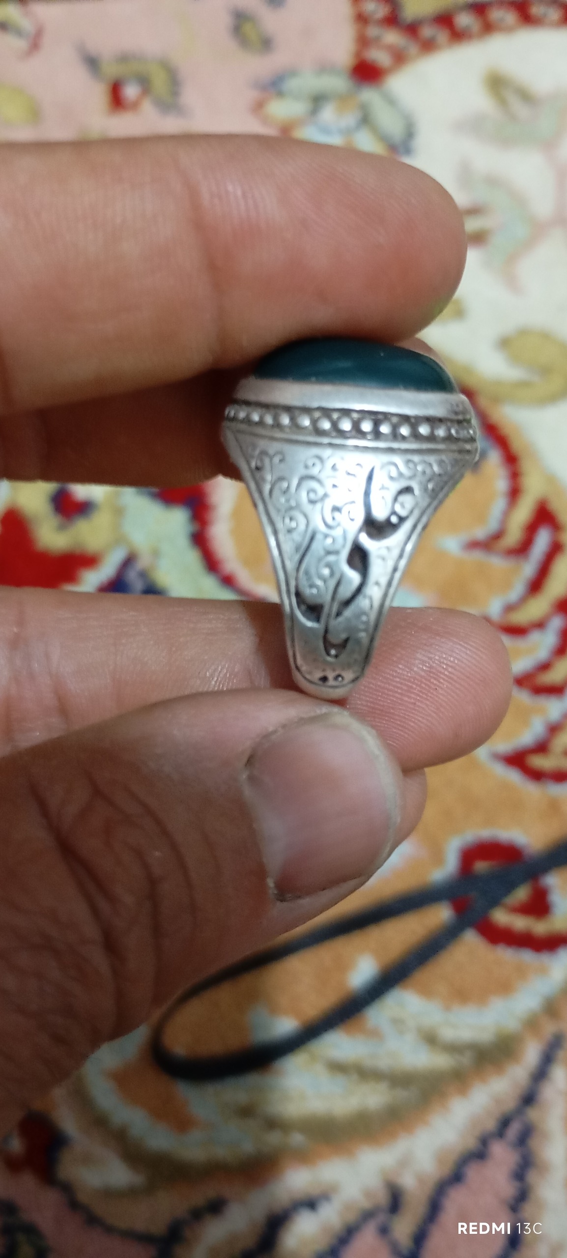 انگشتر نقره زیبا