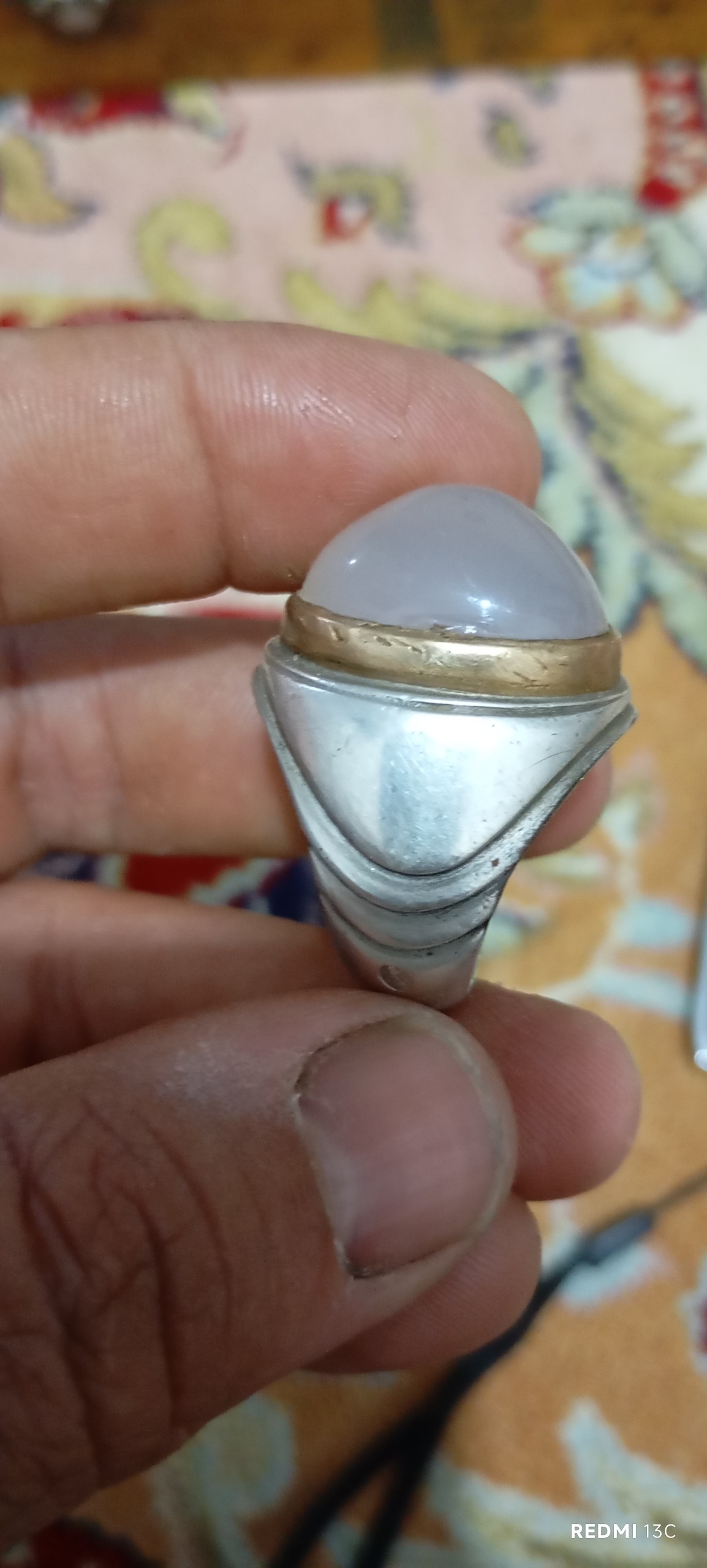 انگشتر نقره بکر