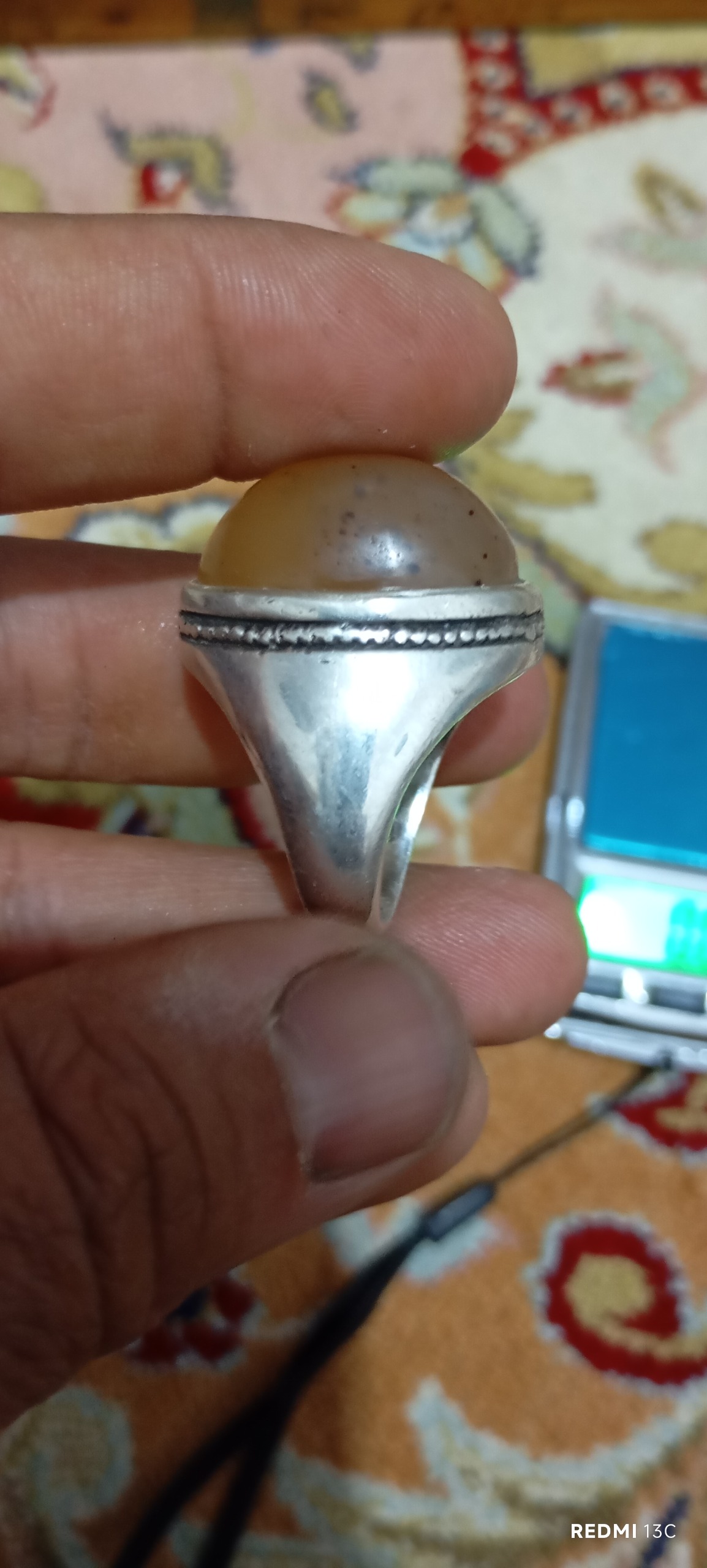 انگشتر نقره جز