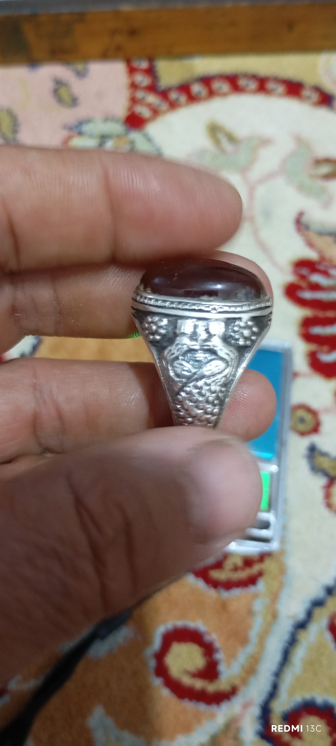 انگشتر نقره قدیمی