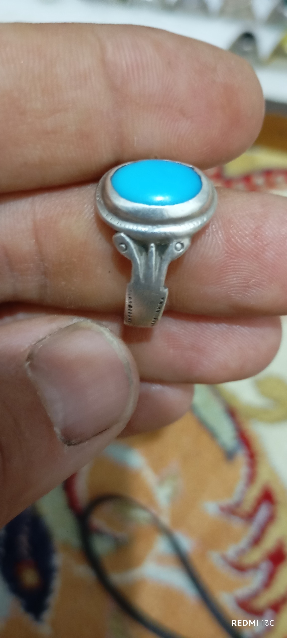 انگشتر نقره قدیم