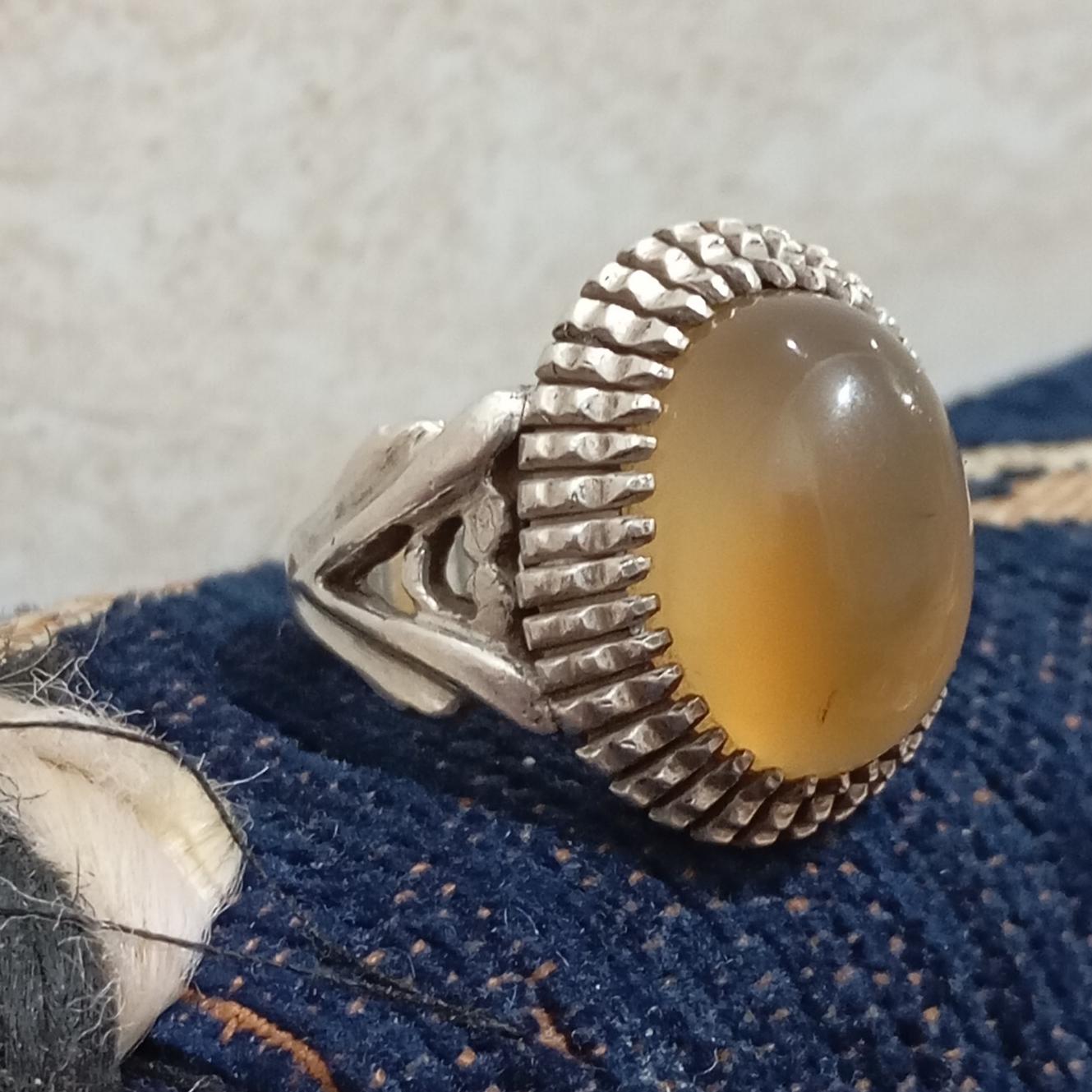 انگشتر نقره مهردار