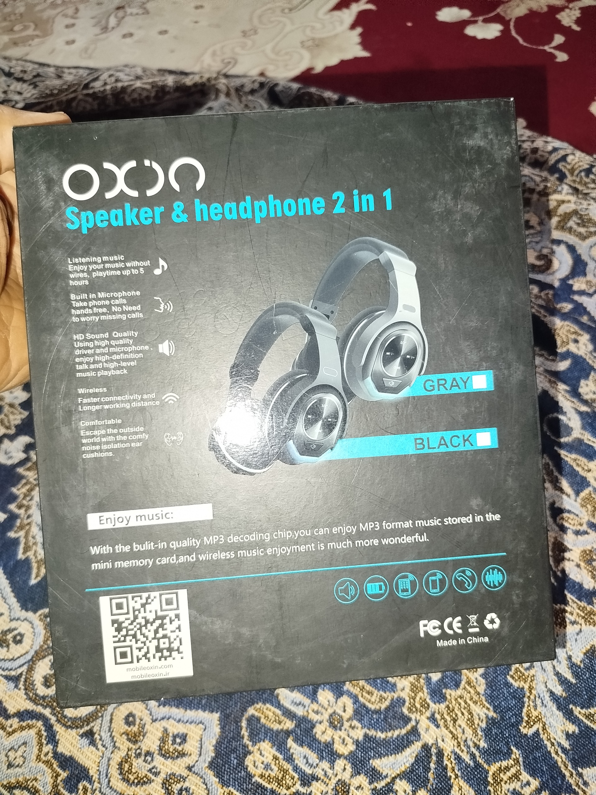 هدفون اوکسین مدلv9