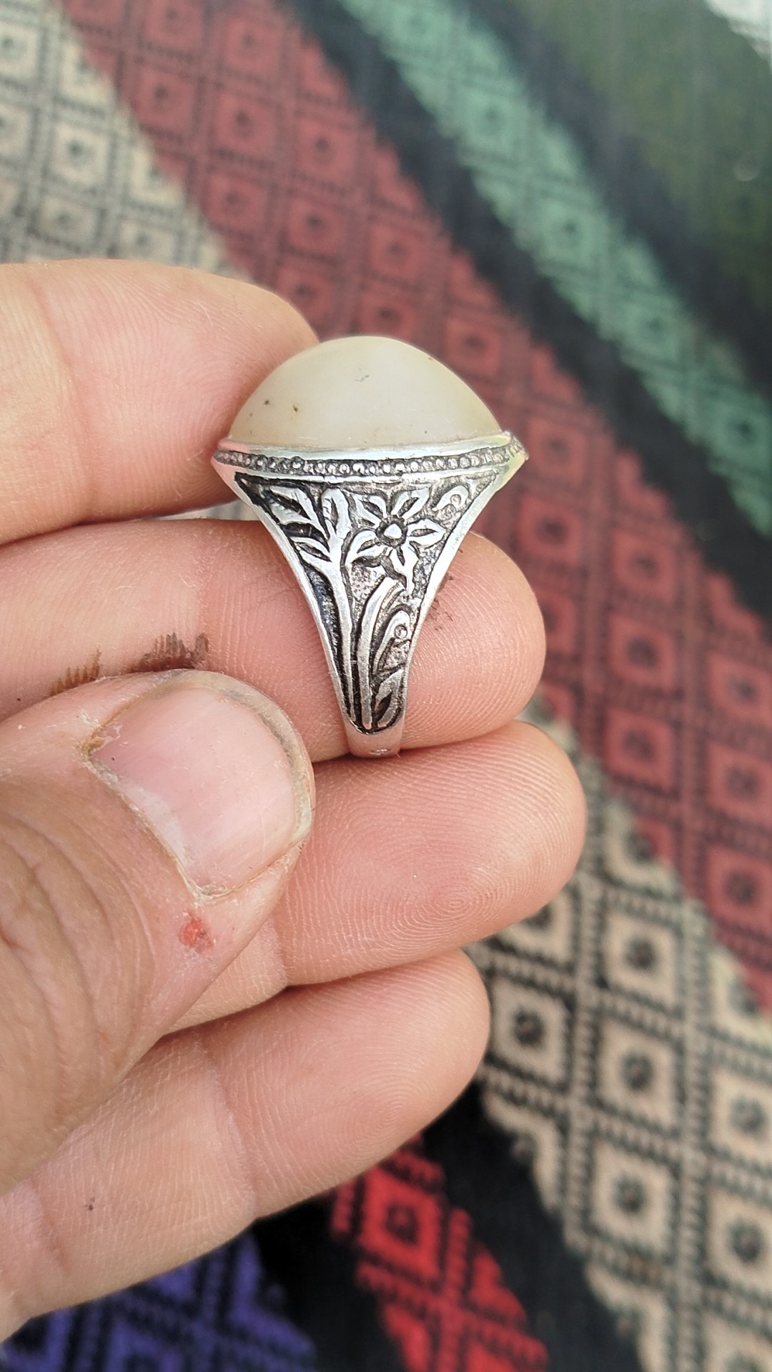 انگشتر نقره سلیمانی