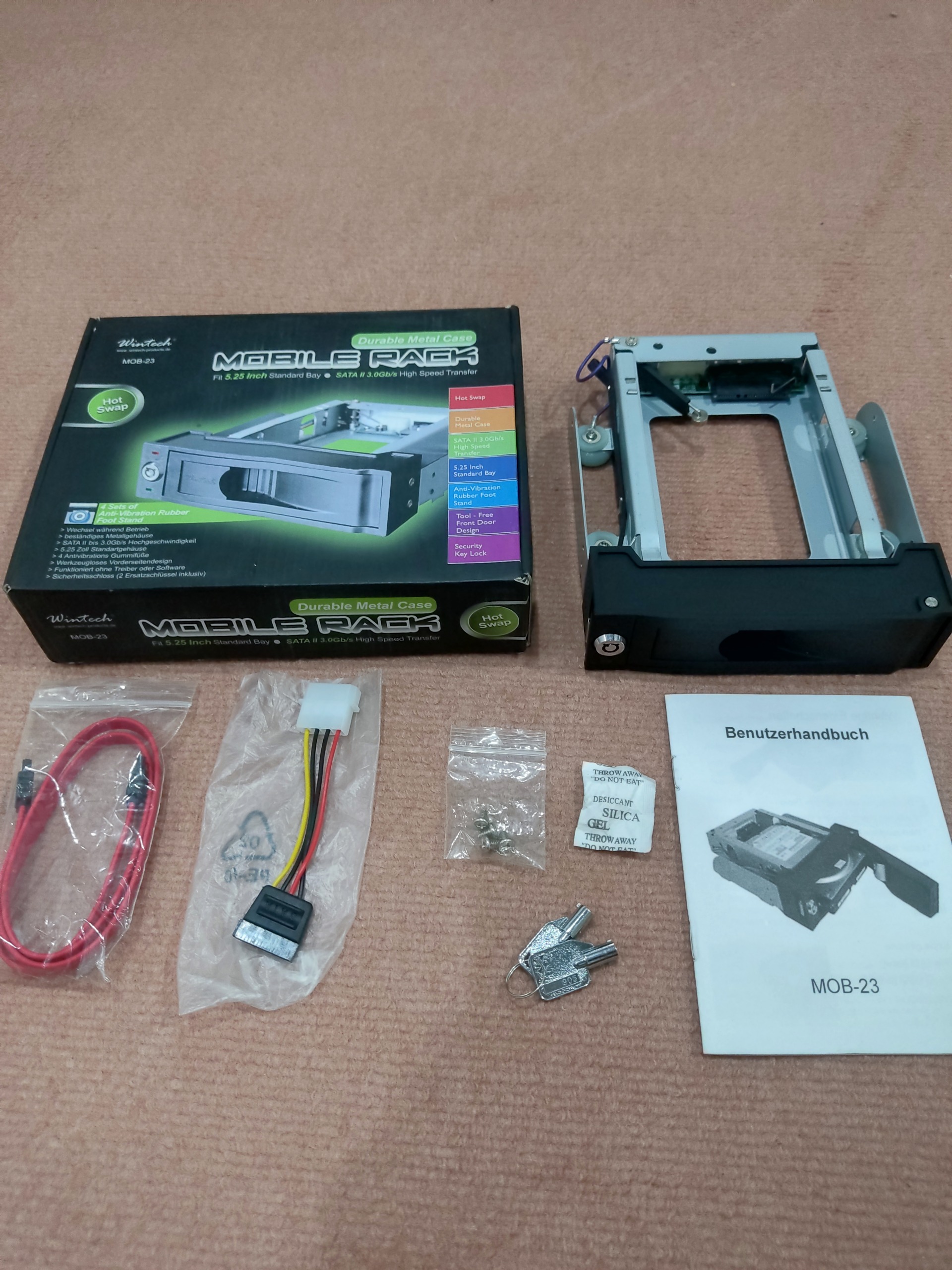 رک هارد HDD Mobile Rack WINTECH mob-23
