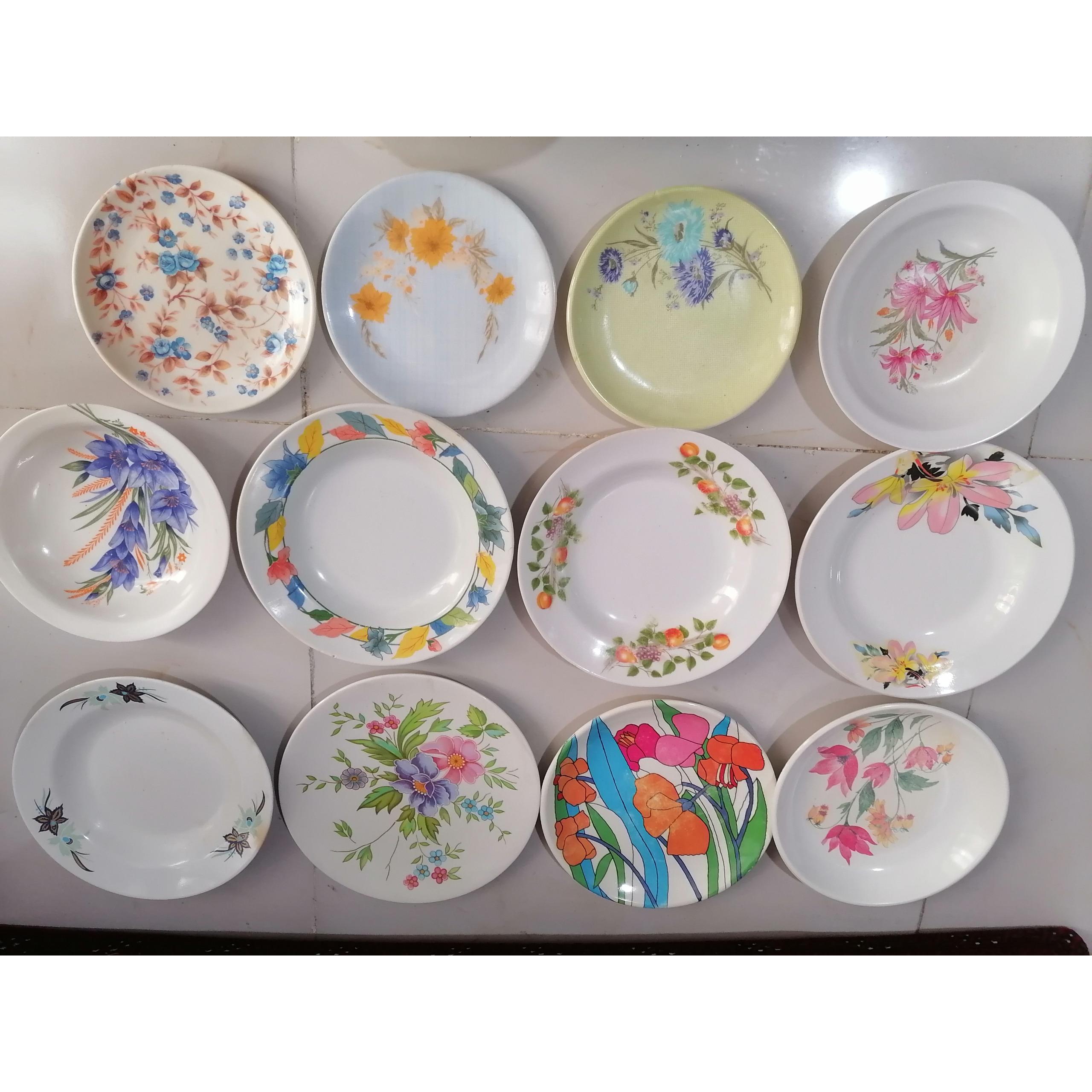 12 عدد بشقاب ملامین (4)