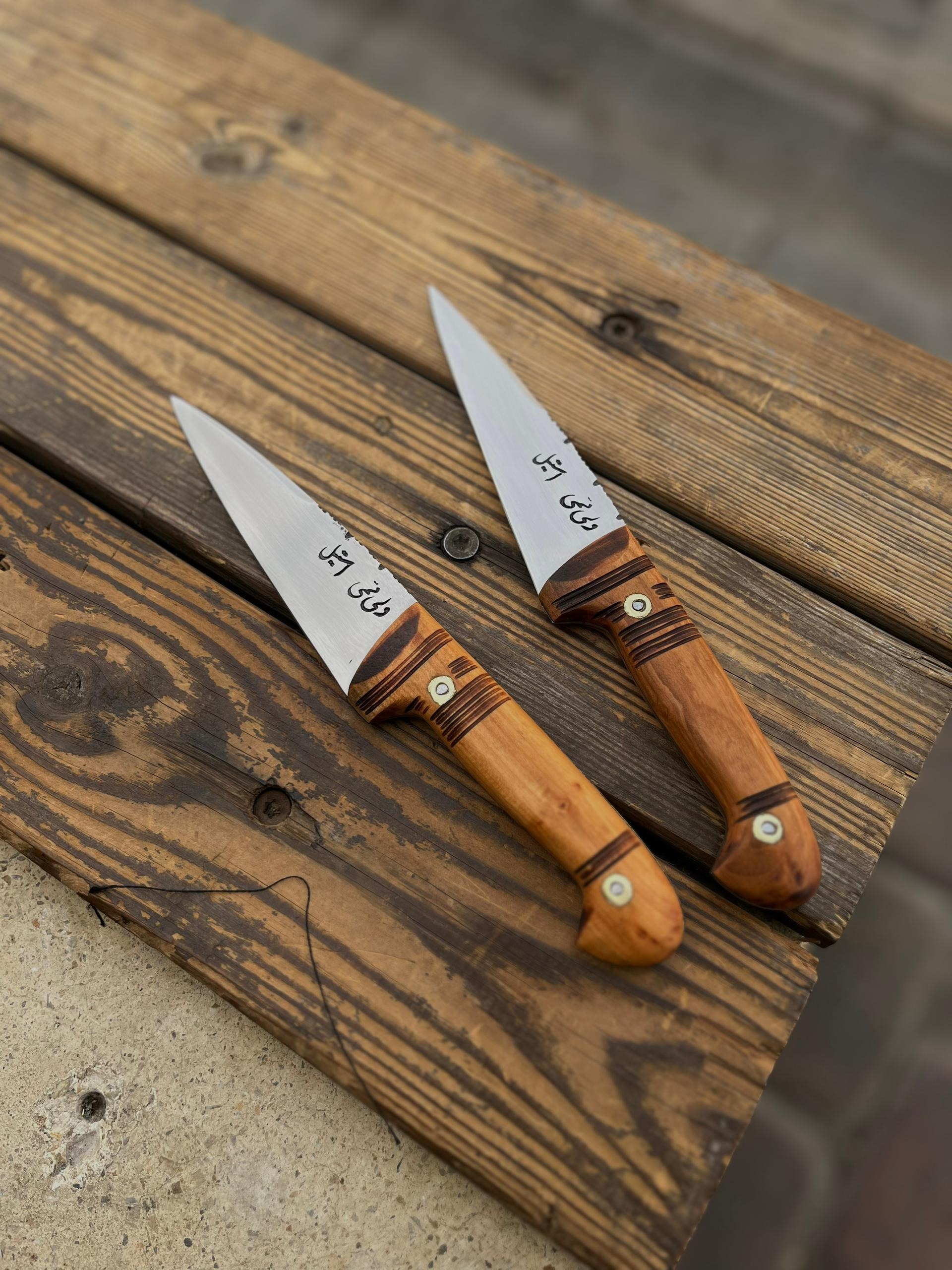 چاقو بیخصی استاد ولی قمی 22سانتی ضد زنگ