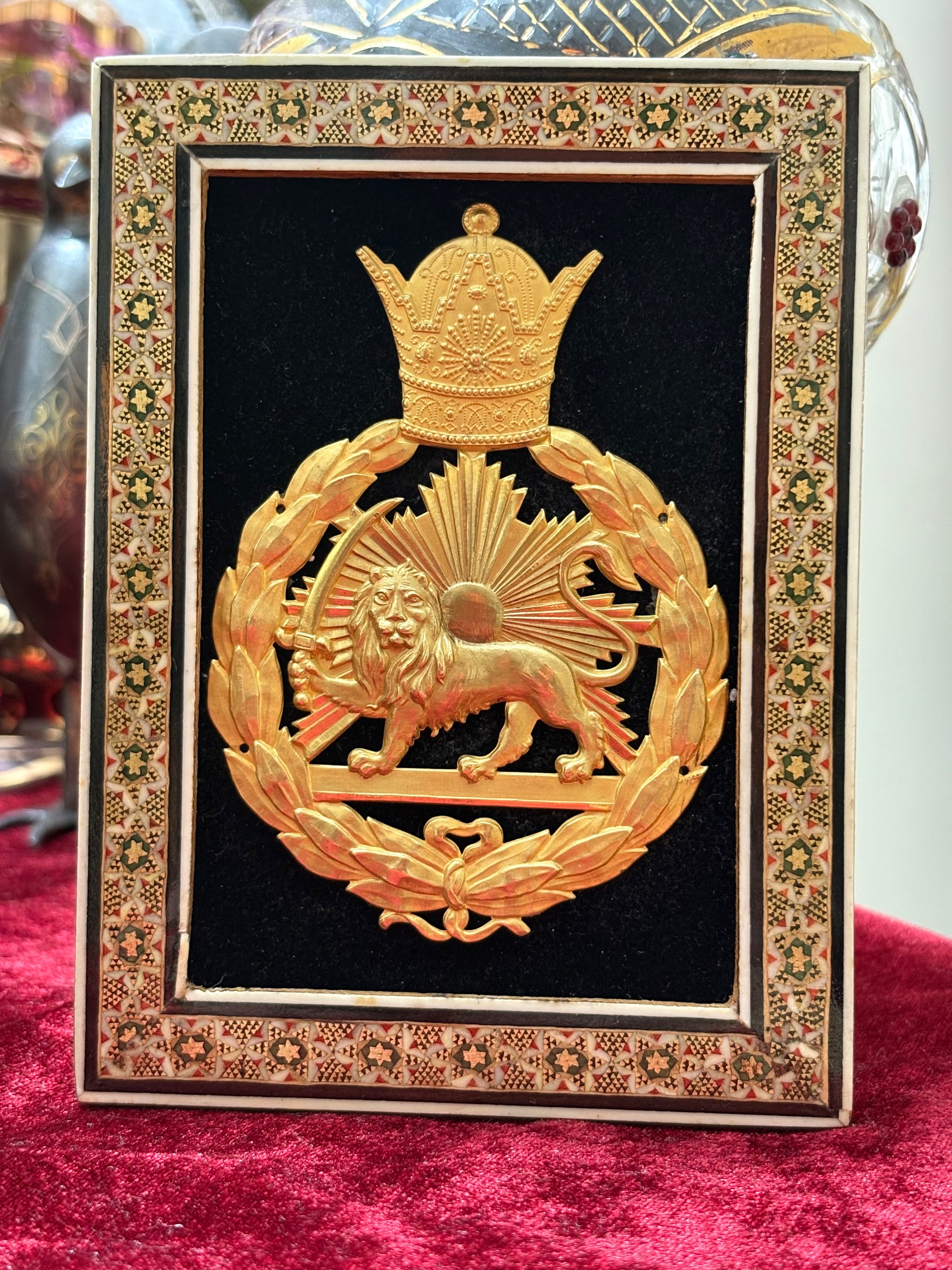 نشان شیر و خورشید ضرب یک فرانسه