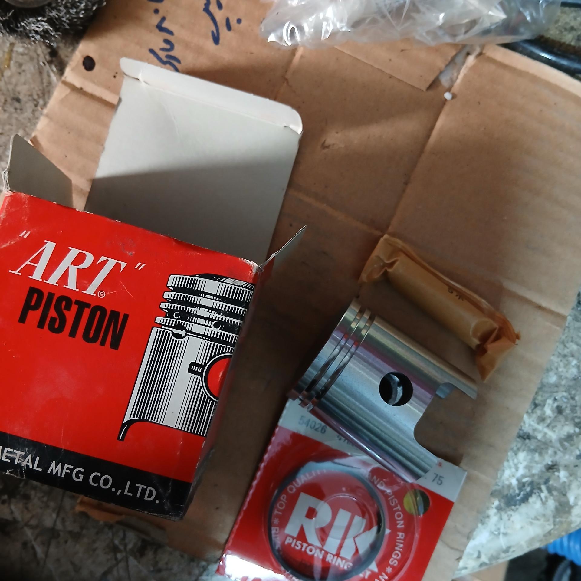 رینگ وپیستون یاماها 80نمره 75ژاپن