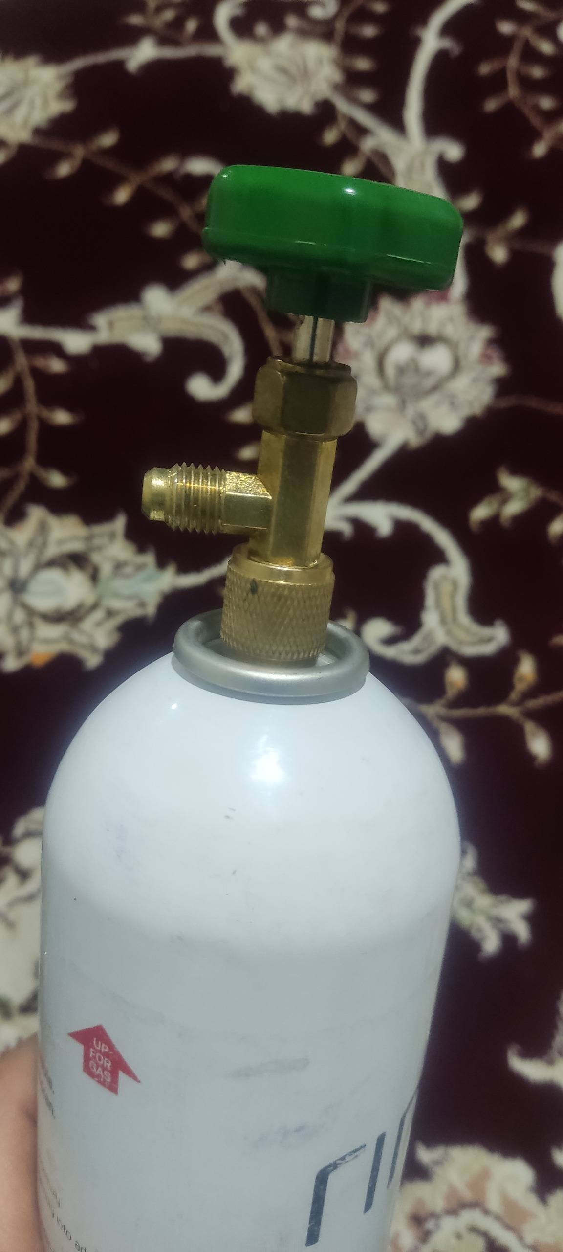 گاز R-134a به همراه شیر فلکه اورجینال
