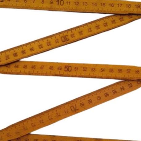 خط کش چوبی تاشو عصایی 1 متری