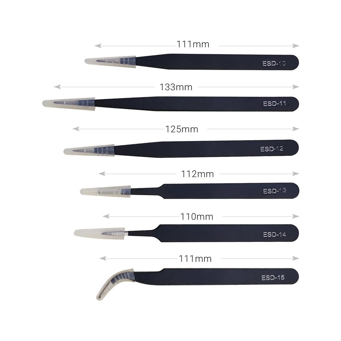مزایده ست پنسهای تعمیراتی آنتی استاتیک