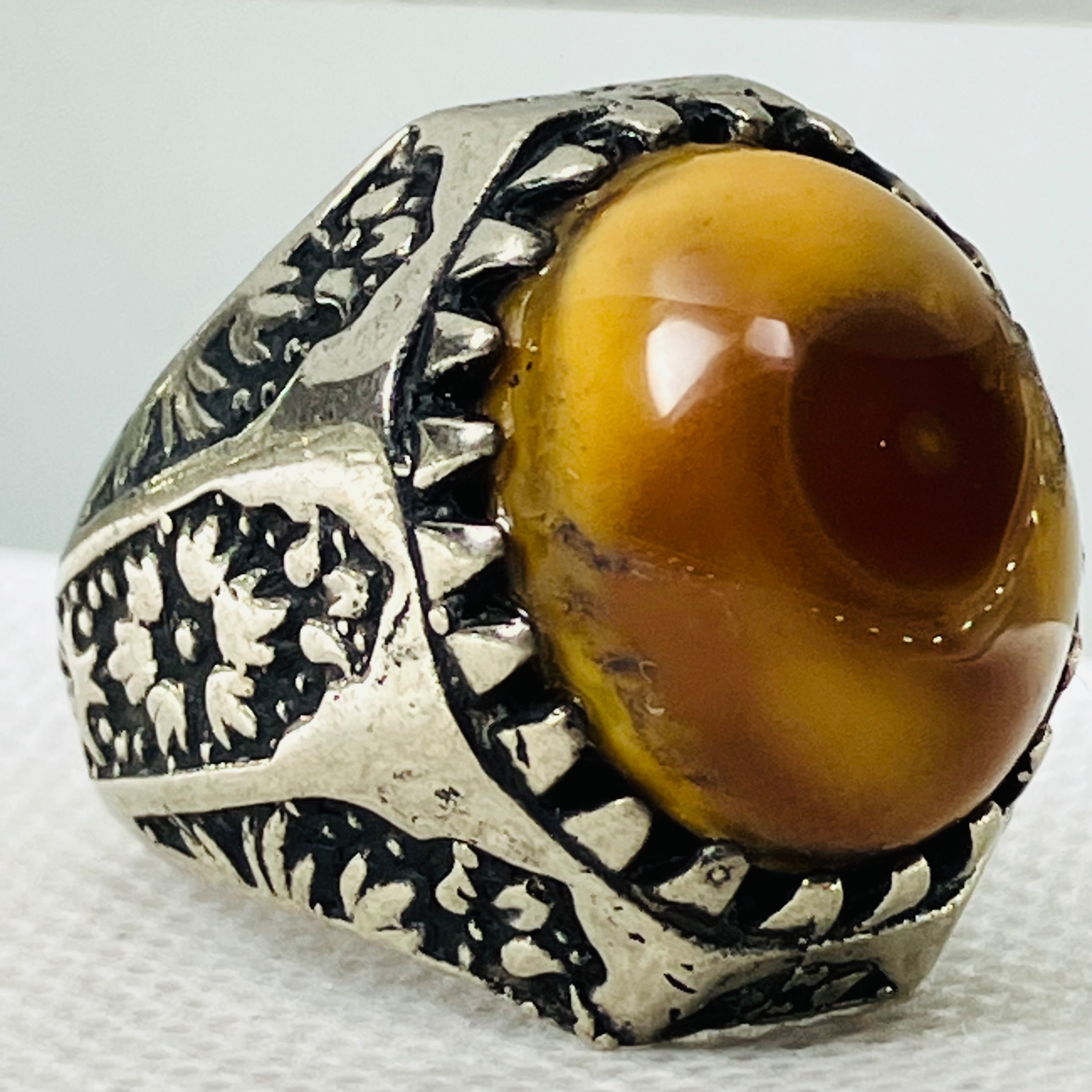 انگشتر یُسر تریاکی وارداتی بکر و کهنه خوش رخ طبیعت