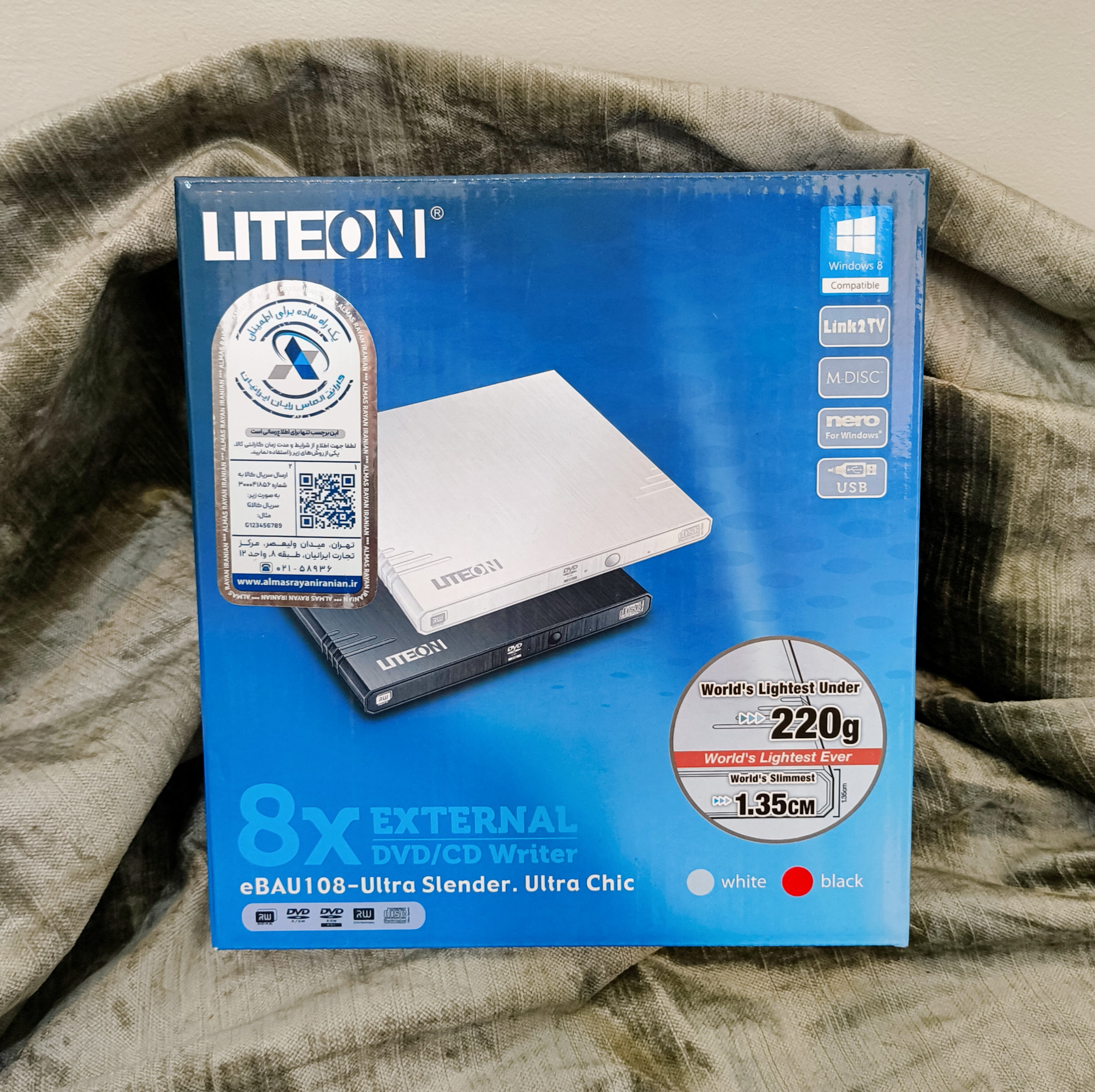 درایو نوری اکسترنال (Liteon) EBAU108-ULTRA