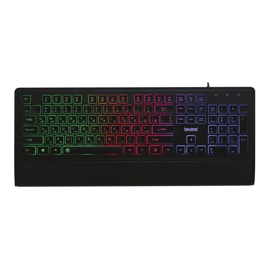 کیبورد گیمینگ Beyond bk7210RGB