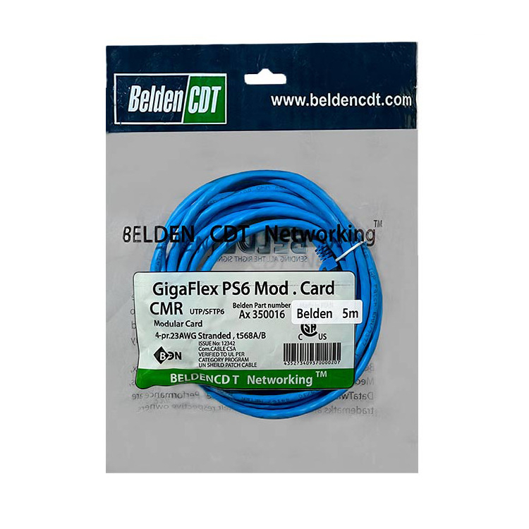 کابل شبکه 5متری BELDENCDT Cat6