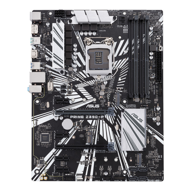 مادربرد استوک ایسوس مدل ASUS PRIME Z390-P
