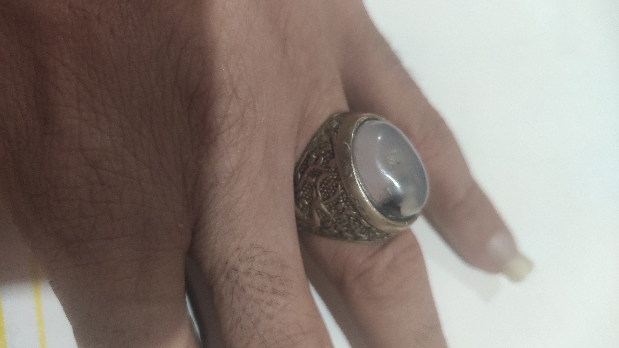 انگشتر .نقره شجره درختی بسیار بینظیر