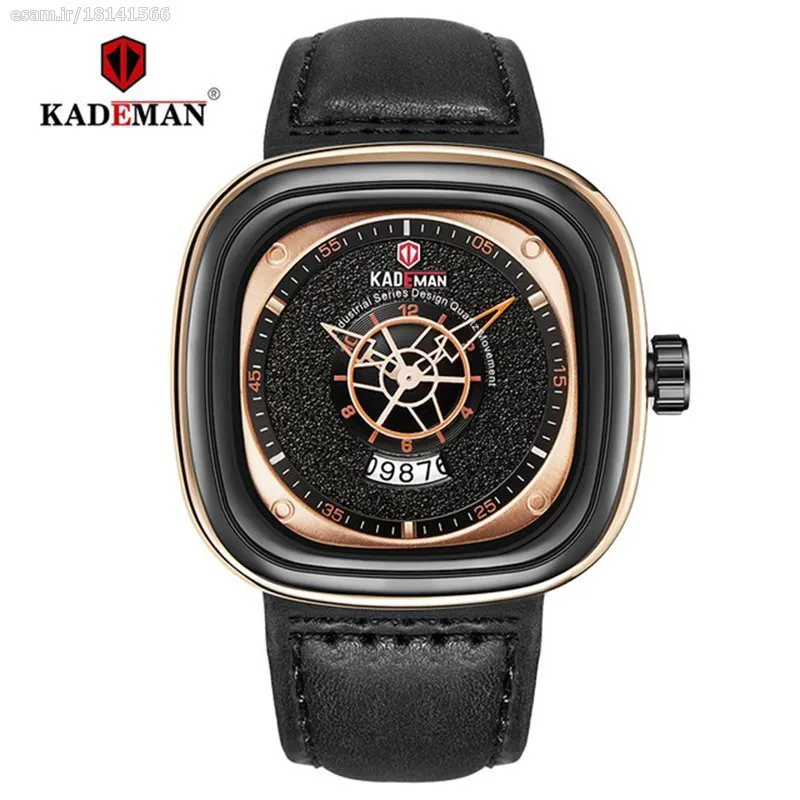 ساعت اورجینال Kademan با ثانیه شمار دایره چرخان