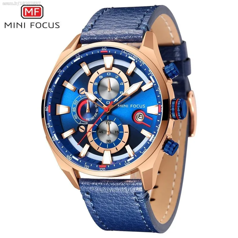 ساعت اورجینال فول کرونوگراف Mini Focus MF0202G