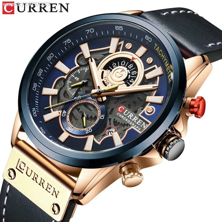 ساعت اورجینال فول کرنوگراف Curren