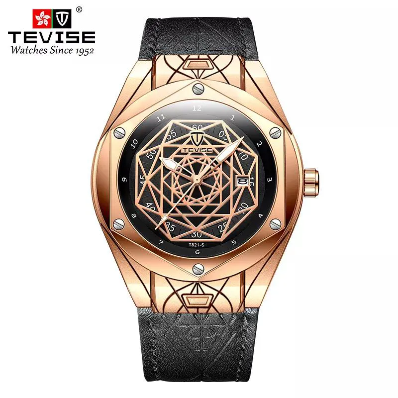 ساعت اورجینال Tevise مدل T821s