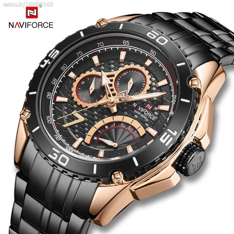 ساعت اورجینال Naviforce NF9183 با موتور ژاپنی