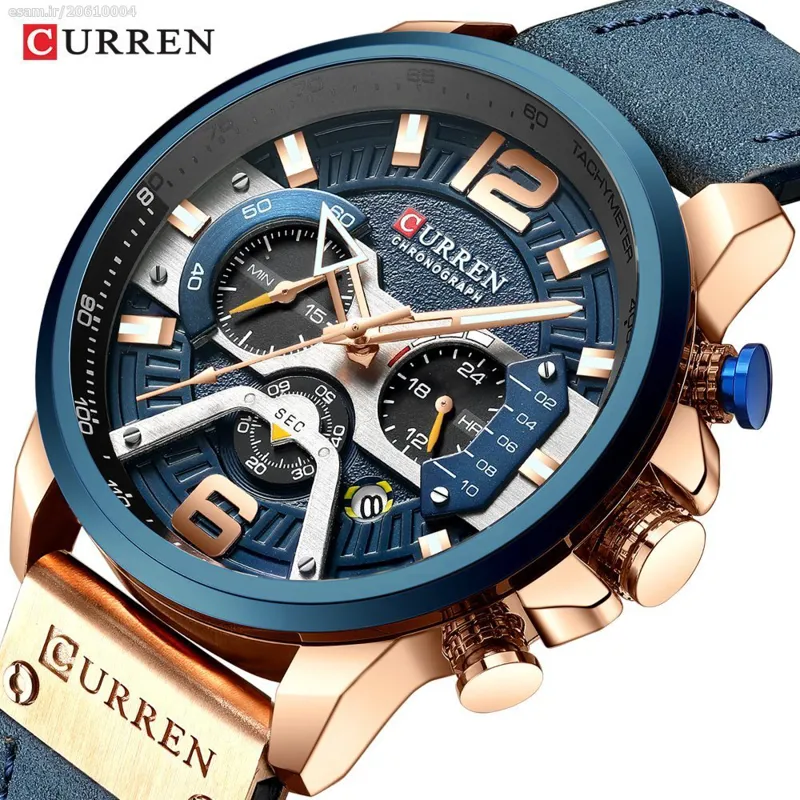 ساعت اورجینال کرونوگراف دار Curren