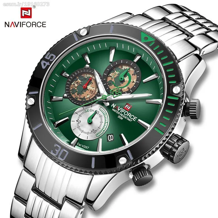 ساعت اورجینال فول کرنوگراف Naviforce