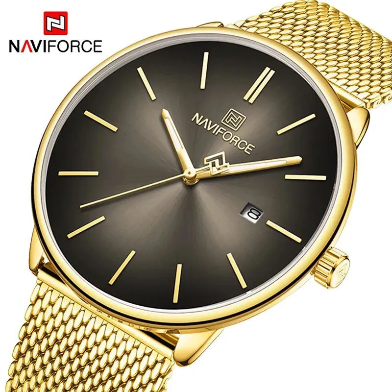 ساعت اورجینال Naviforce NF3012 با موتور ژاپنی