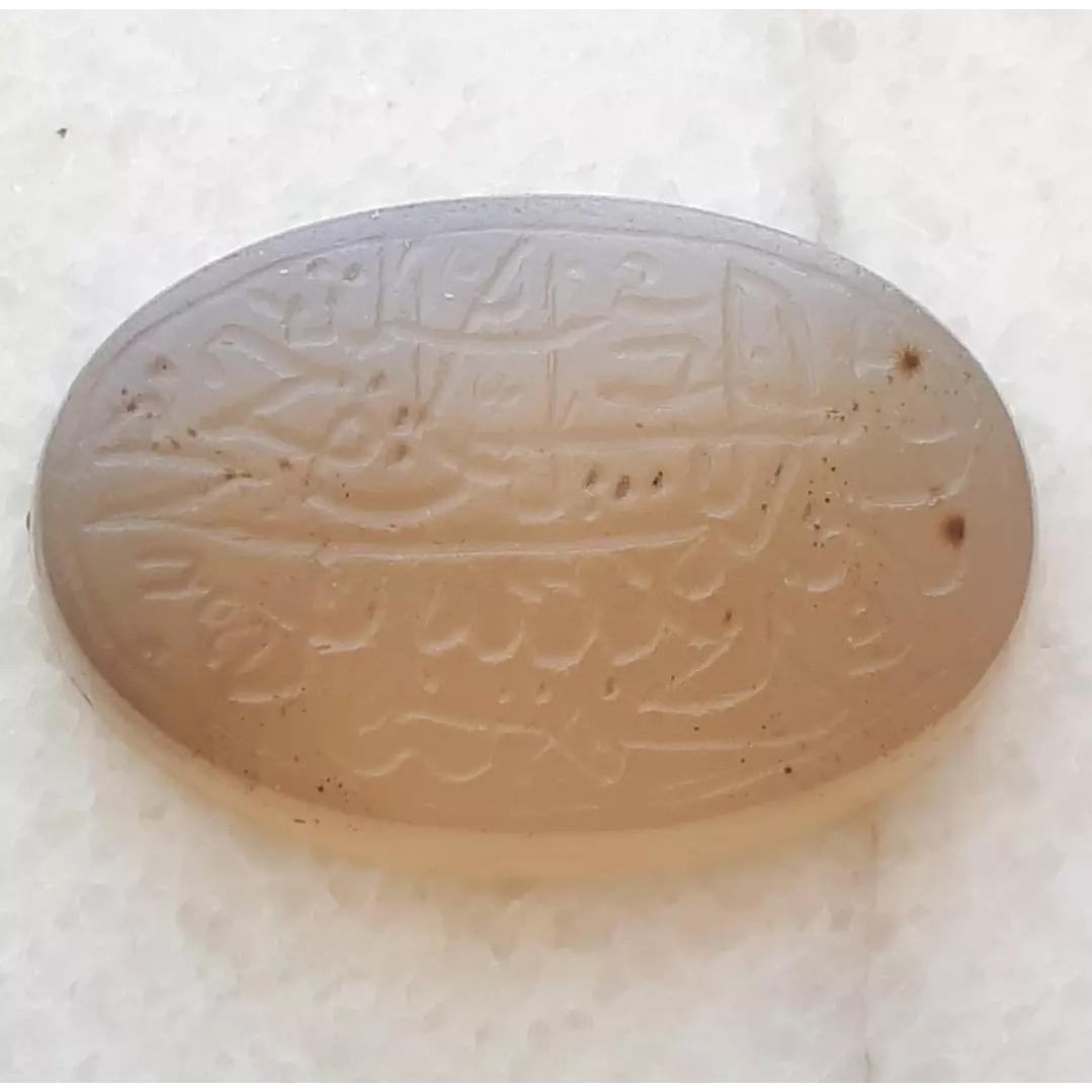 نگین عقیق یمن خط کمانچه میرمحمدخان یزدی