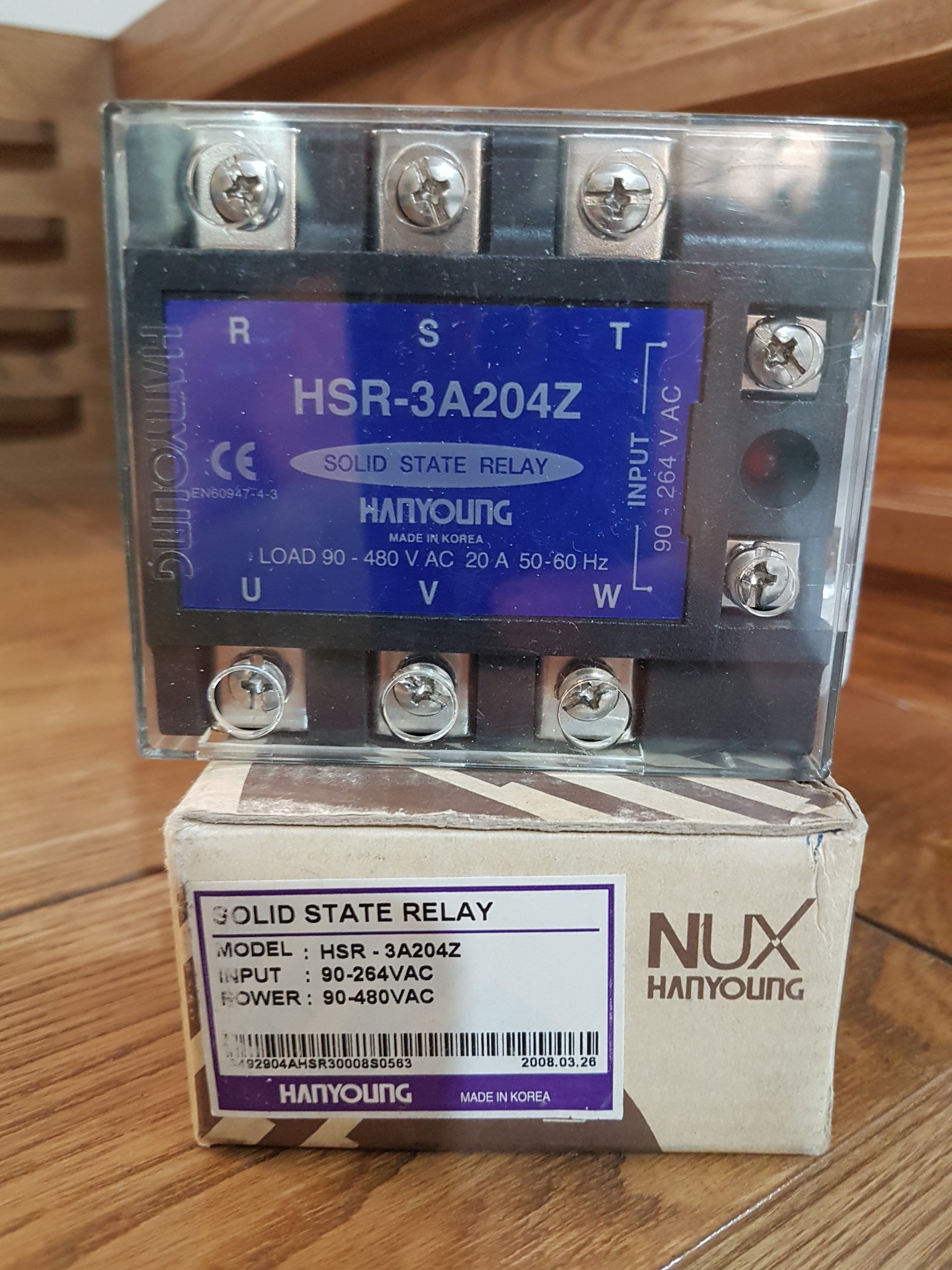 رله SSR HANYONG  سه قاز اصل کره