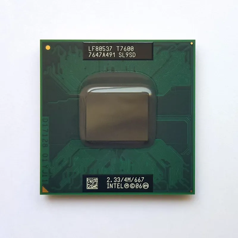 پردازنده لپ تاپ اینتل Intel Core2 Duo T7600 CPU