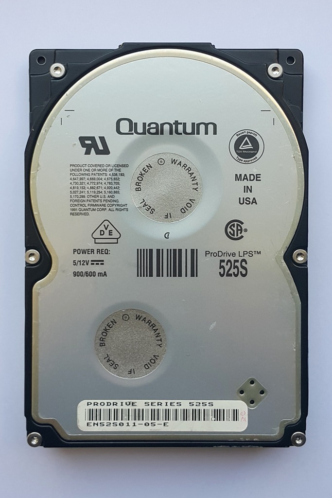 هارد سرور اسکازی 50 پین کوانتوم Quantum 525MB SCSI