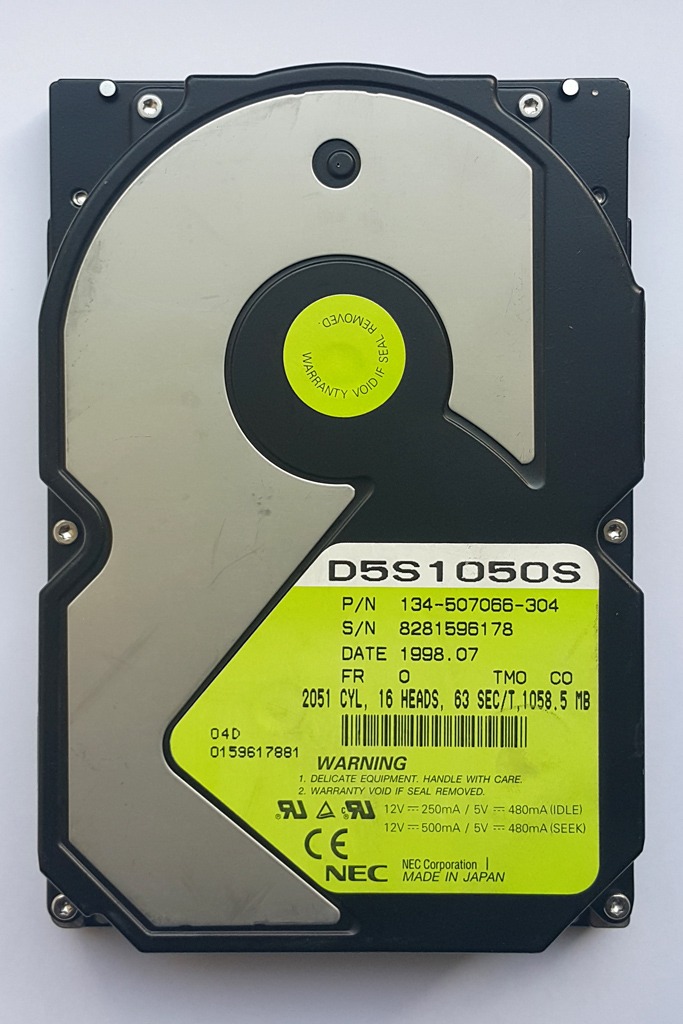 هارد سرور اسکازی 50 پین NEC 1GB SCSI