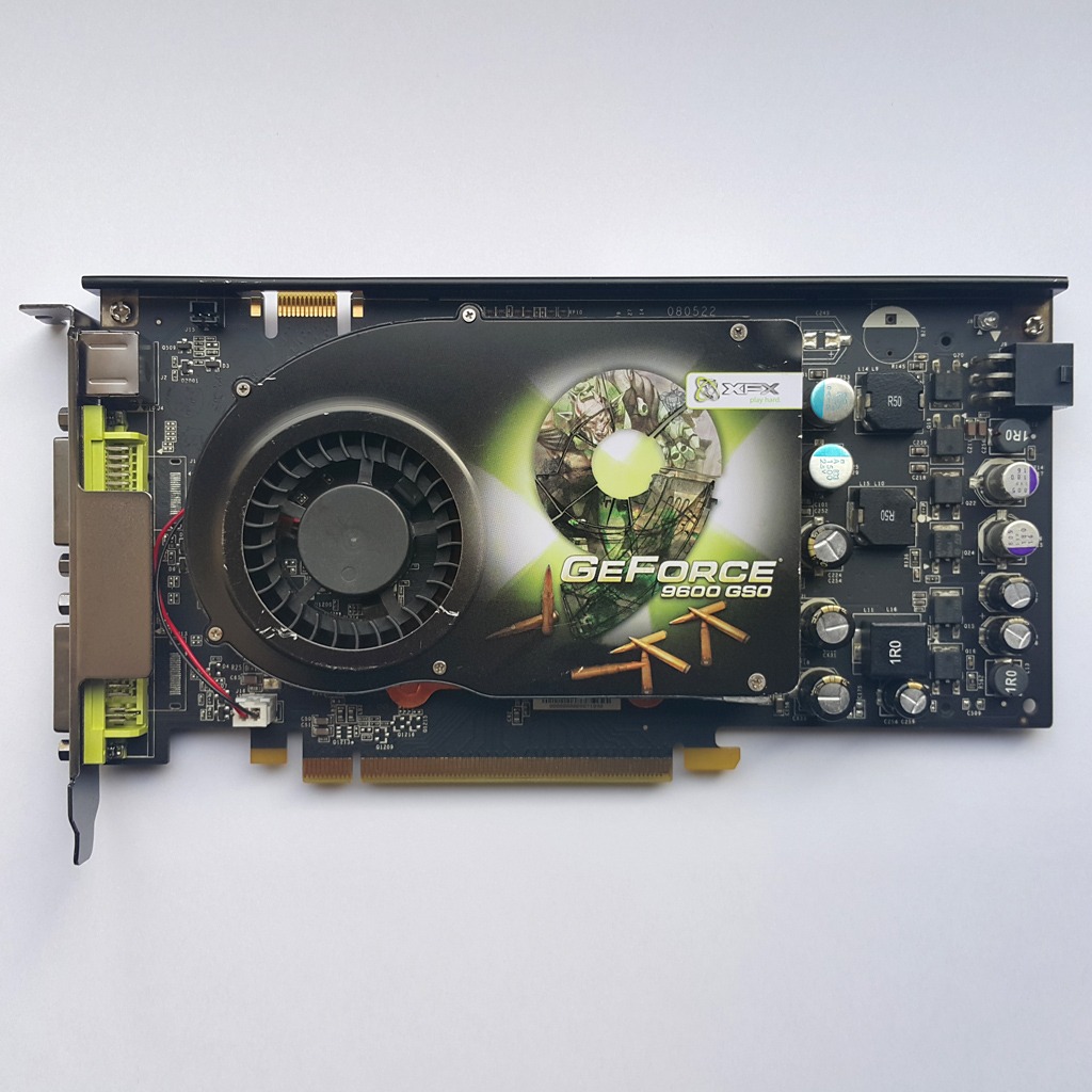 کارت گرافیک XFX GeForce 9600 GSO 1.5GB 192bit