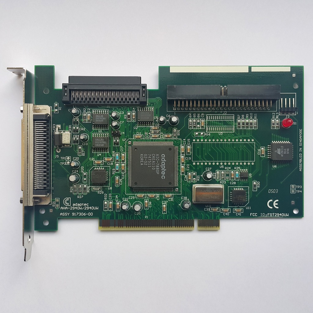 کارت سرور اسکازی Adaptec 2940UW SCSI
