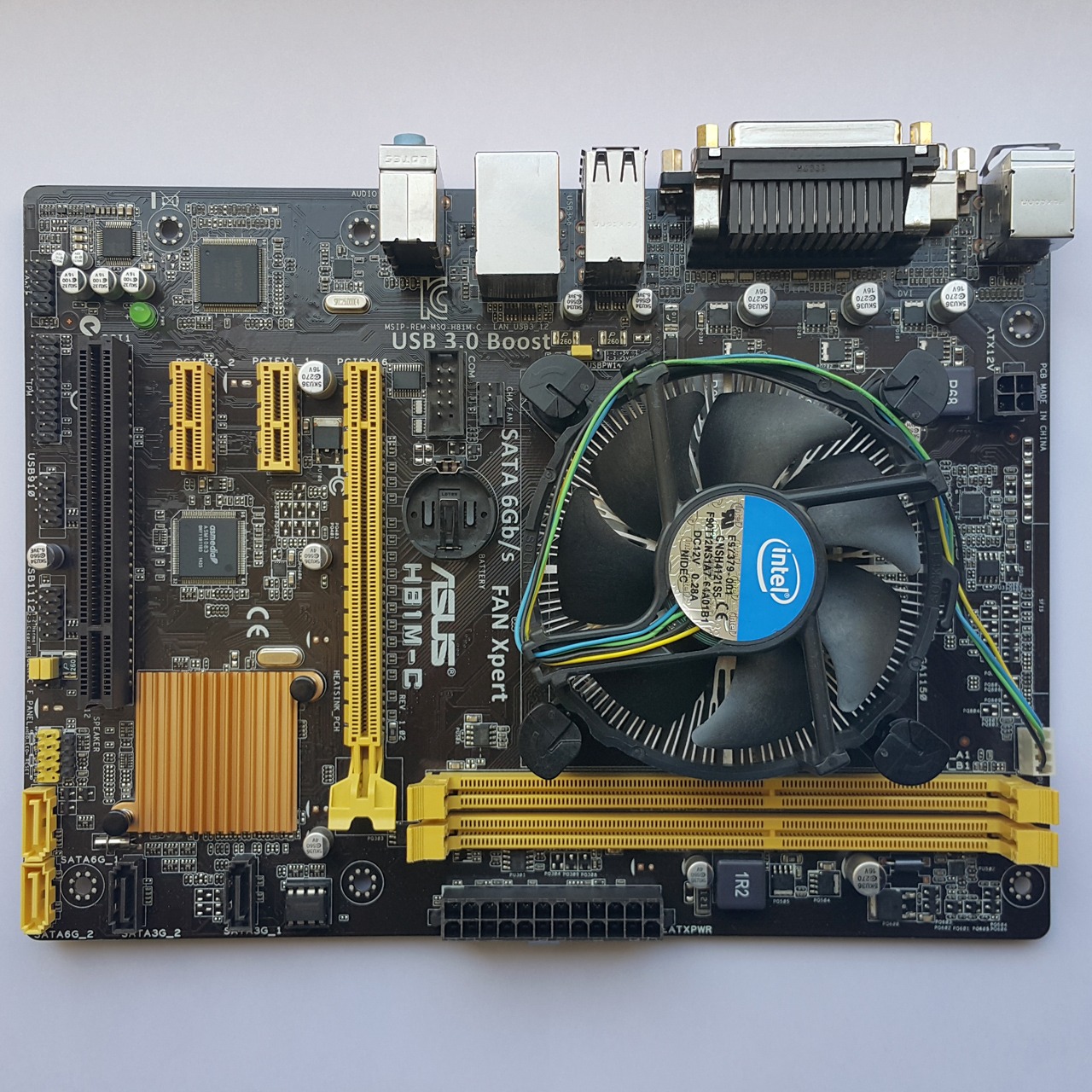 باندل مادربرد ایسوس Asus H81 DDR3 USB3 G3240