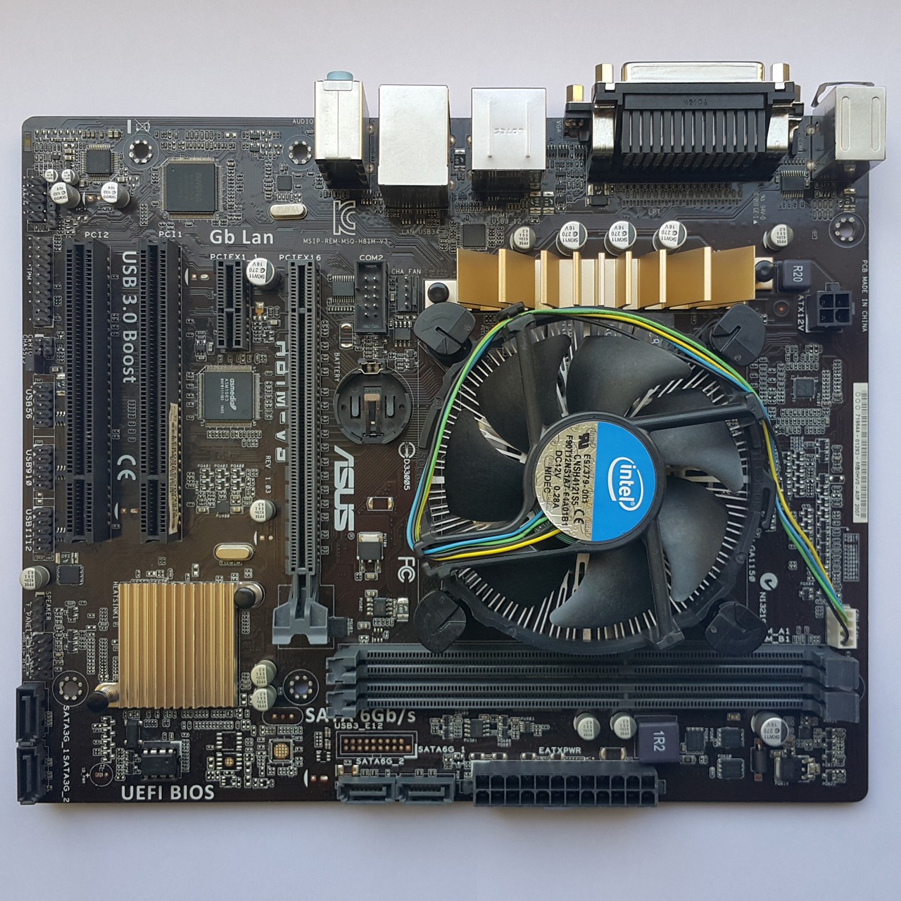 باندل مادربرد ایسوس Asus H81 DDR3 HDMI G3240